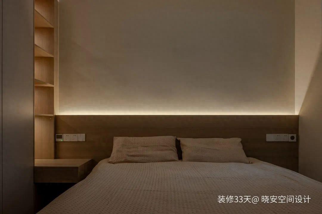 厨房开合自如，电视墙隐形门，现代质感三室