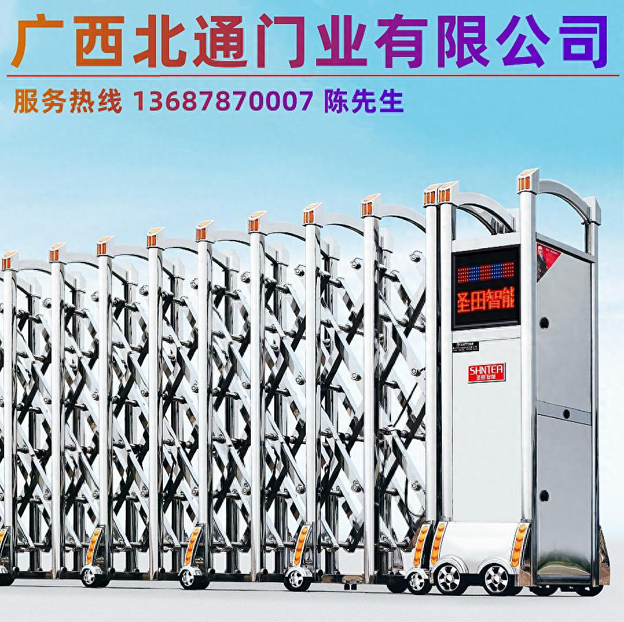 钦州电动伸缩自动门，南宁厂家上门安装