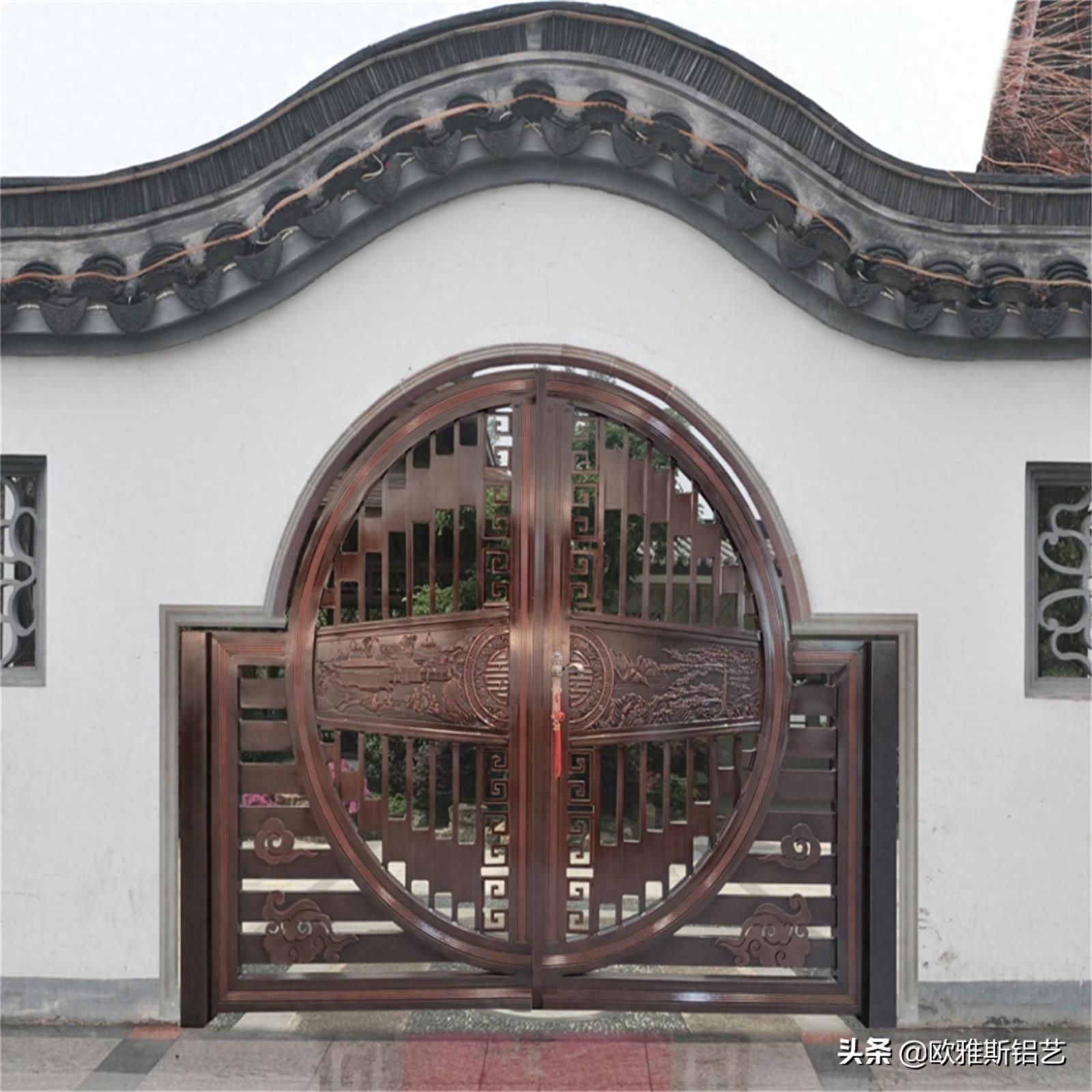 庭院大门怎么选？这10款超赞的庭院门实拍，绝对让你一眼就爱上