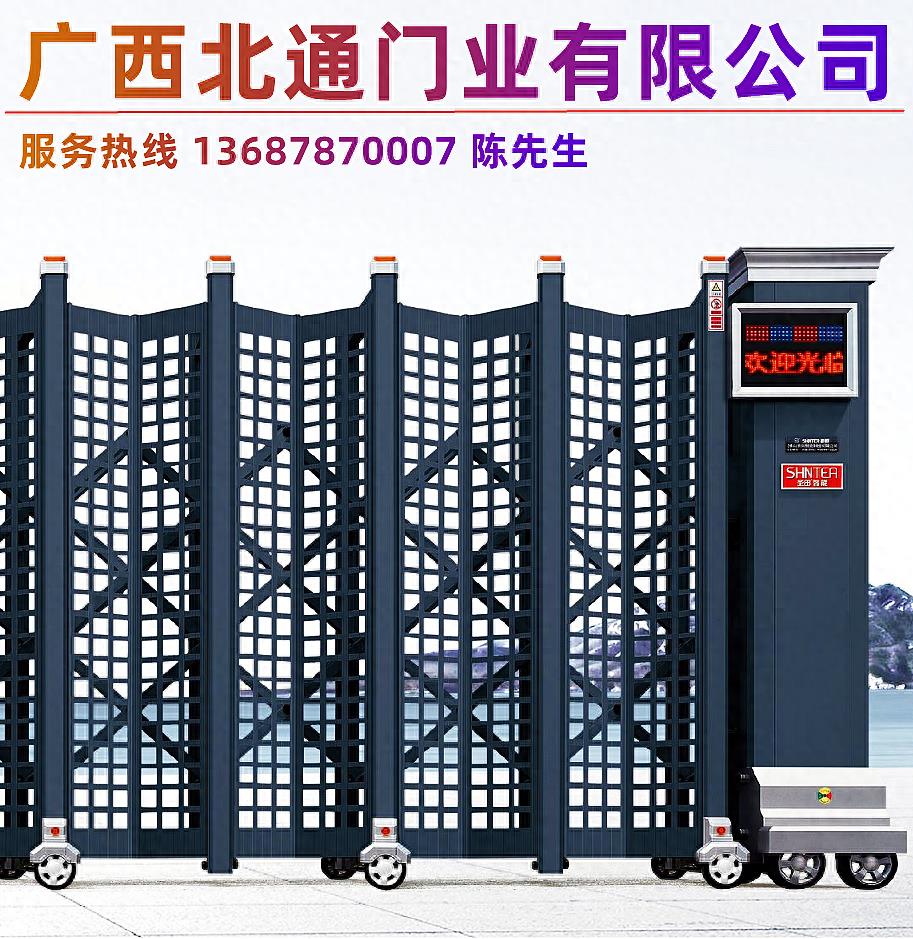 钦州电动伸缩自动门，南宁厂家上门安装