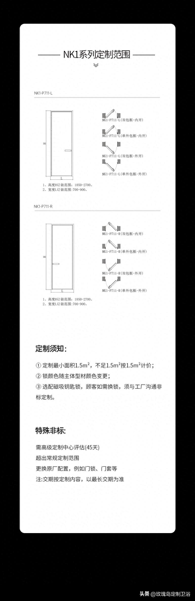 新品上市 | 玫瑰岛NK1平开门 以极简之形，释生活之美