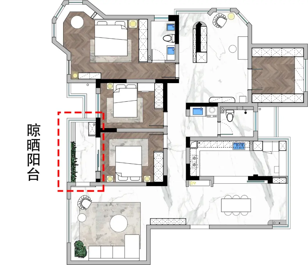 再次感谢这28个家居设计，布局合理、涵盖7个功能区，你家能用上