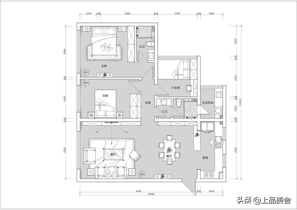 装修听了闺蜜的话，全屋柜门做玻璃材质，完工效果我女儿都很喜欢