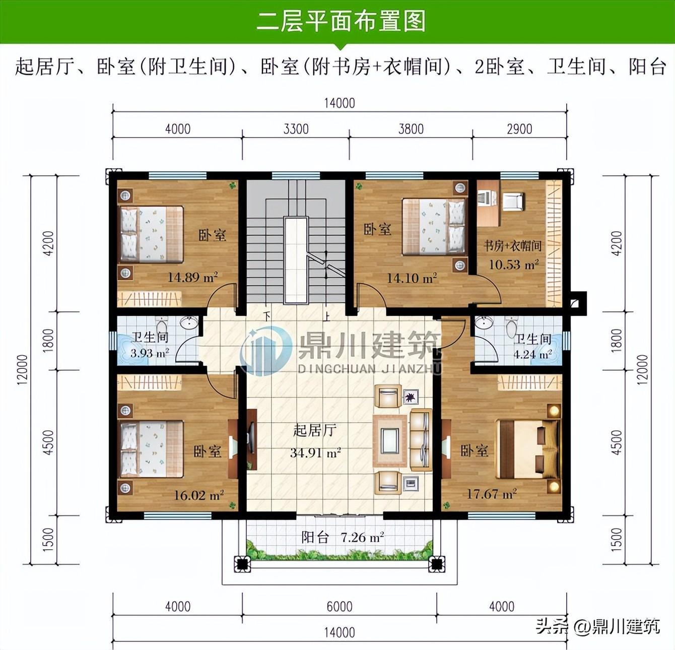 6套自建房别墅，每套都基于农村习俗而建，实用又耐看，布局舒适