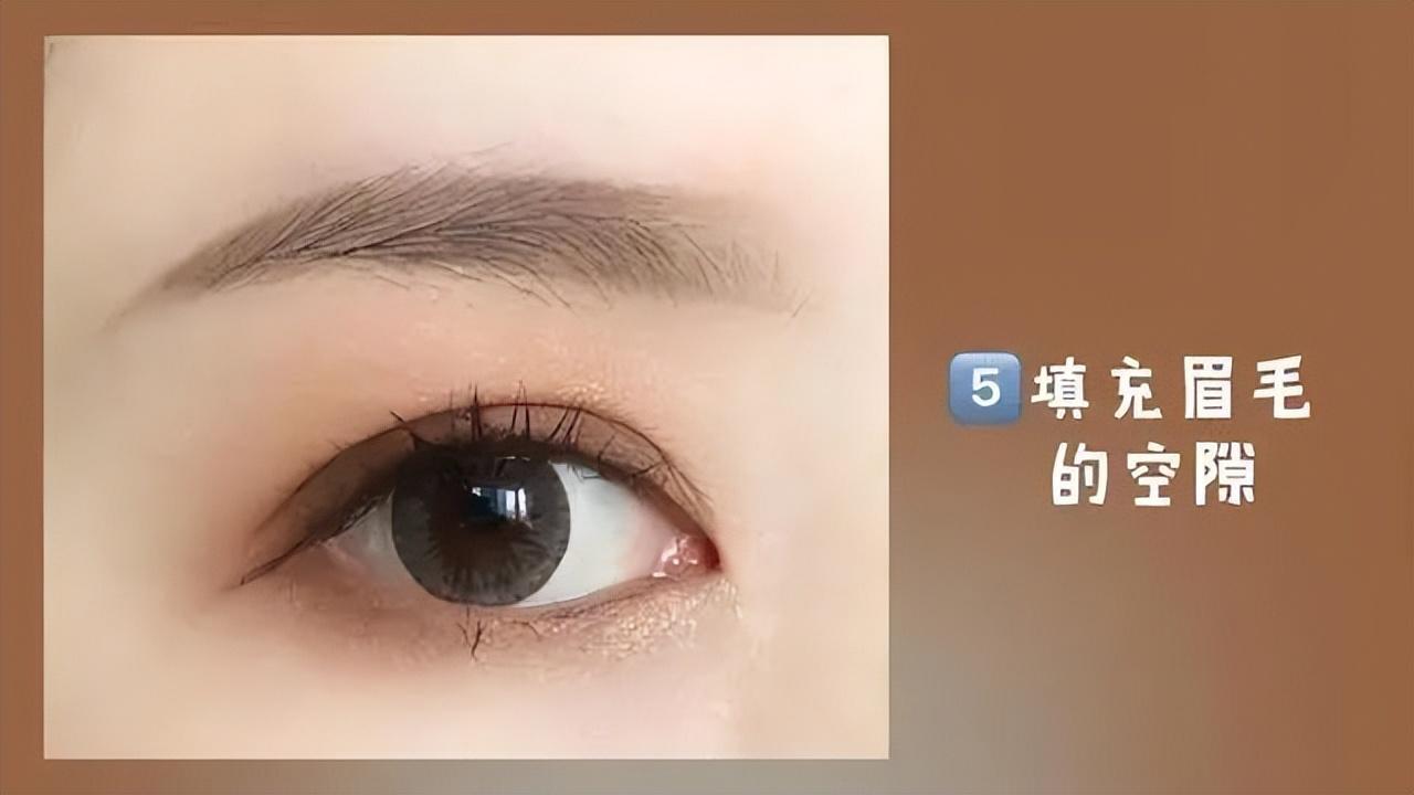 5个步骤【新手也能画出好看的眉毛】