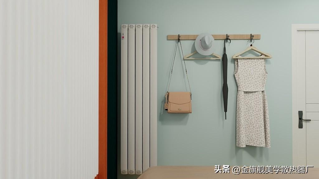暖气片可以安装在卧室门后面吗？