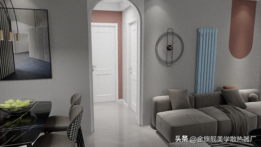 暖气片可以安装在卧室门后面吗？