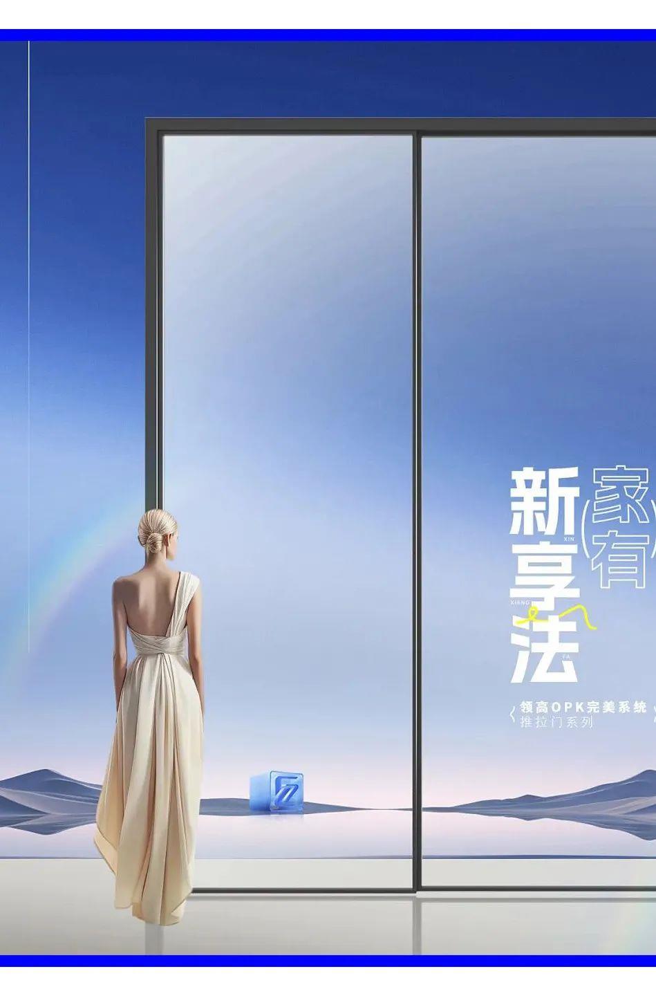 领高极窄推拉门系列，让家颜值翻倍