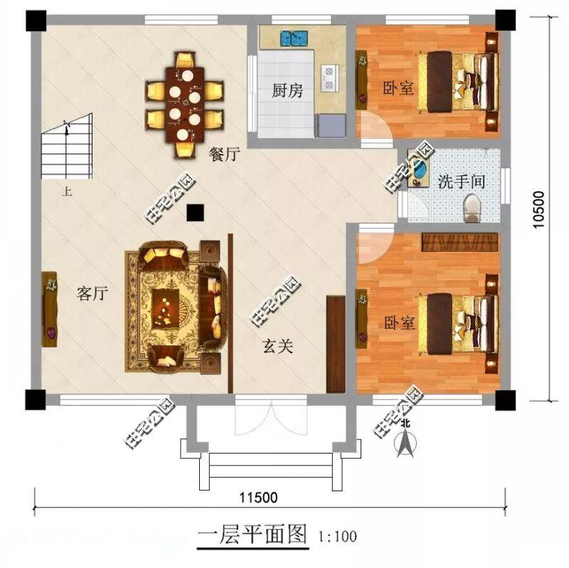 12个实建房案例，9套经典别墅户型，第7套托斯卡纳美墅很受欢迎