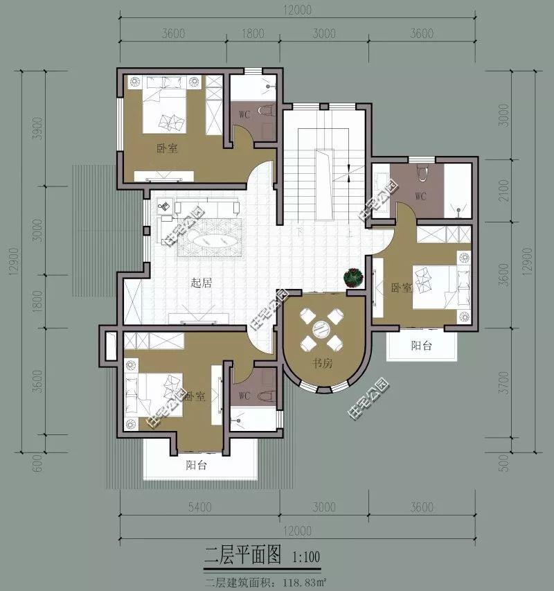 12个实建房案例，9套经典别墅户型，第7套托斯卡纳美墅很受欢迎