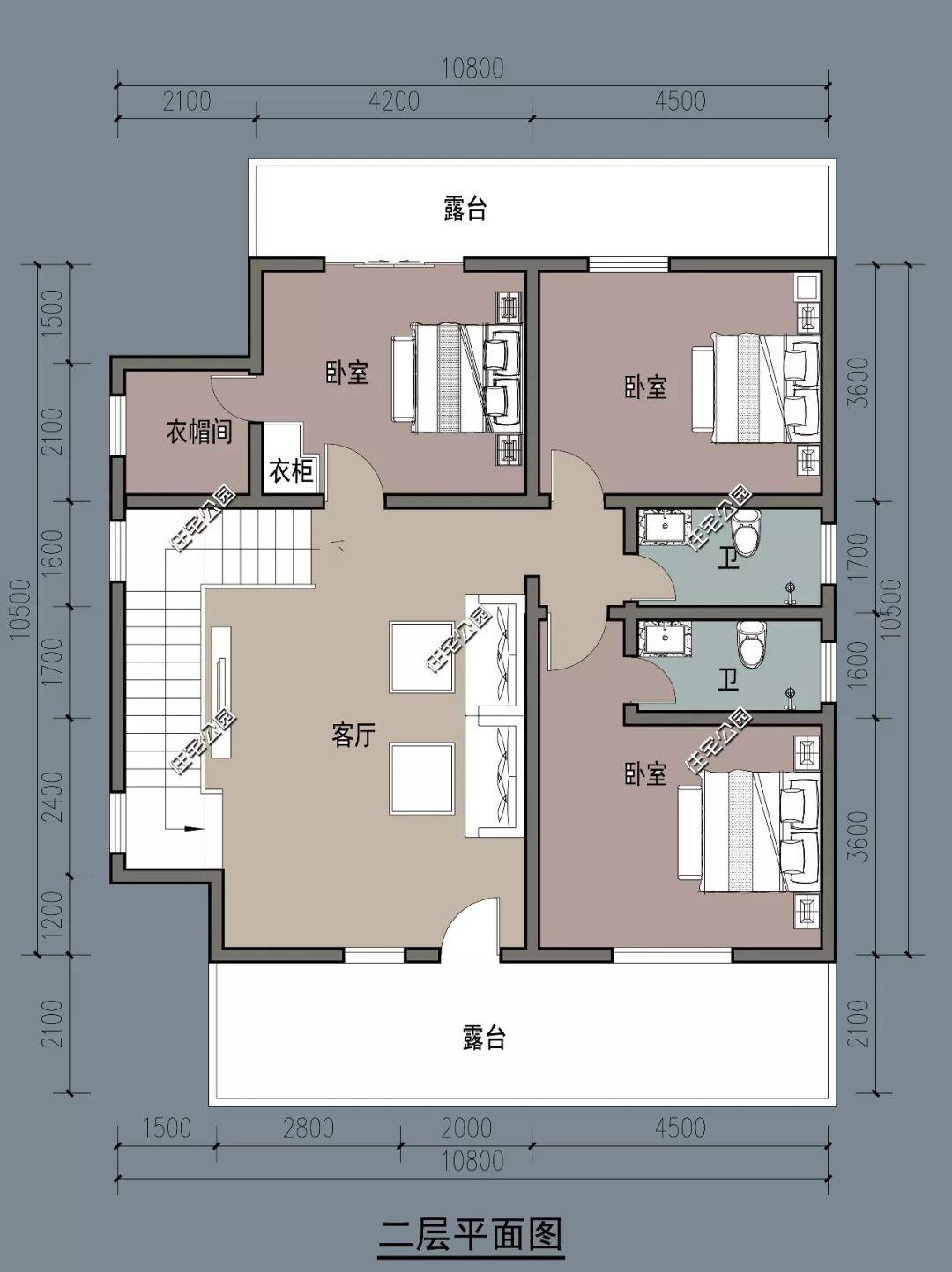 12个实建房案例，9套经典别墅户型，第7套托斯卡纳美墅很受欢迎