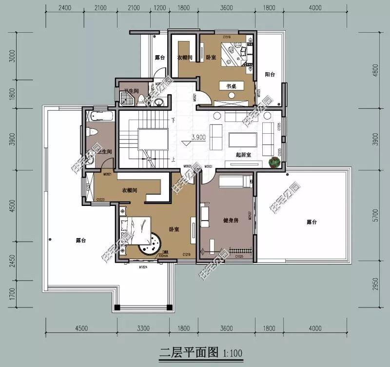 12个实建房案例，9套经典别墅户型，第7套托斯卡纳美墅很受欢迎