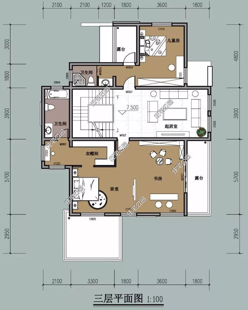 12个实建房案例，9套经典别墅户型，第7套托斯卡纳美墅很受欢迎