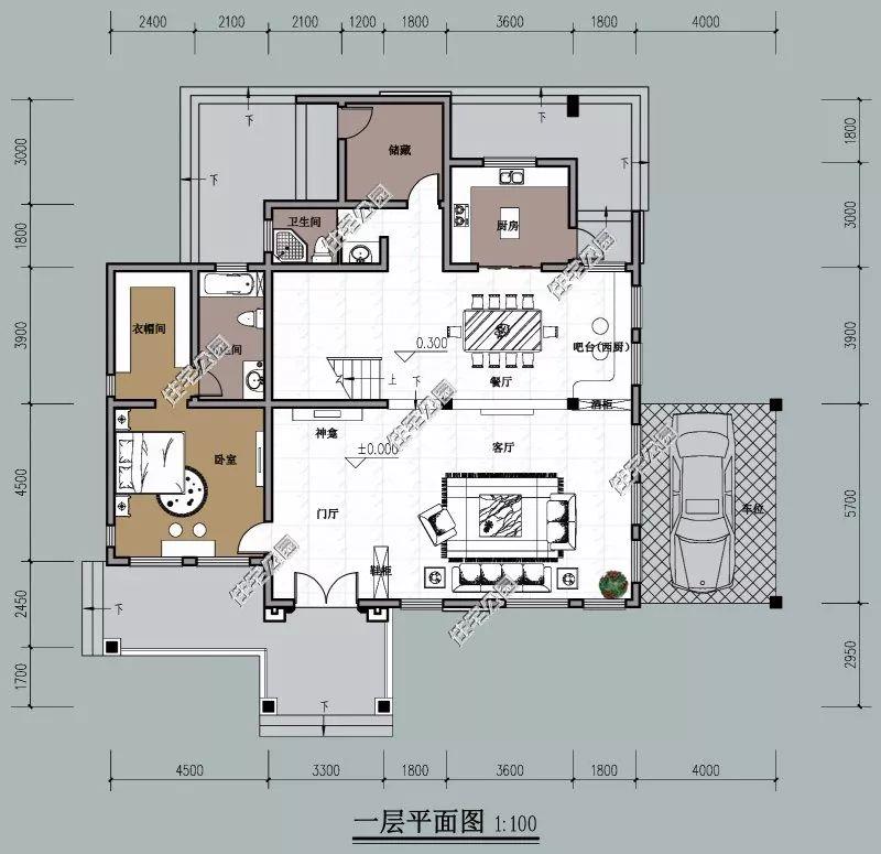 12个实建房案例，9套经典别墅户型，第7套托斯卡纳美墅很受欢迎