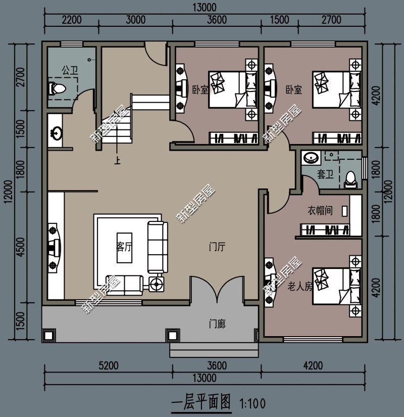 準備瞭25萬回農村蓋別墅，這6套圖紙，大傢看看哪套好？