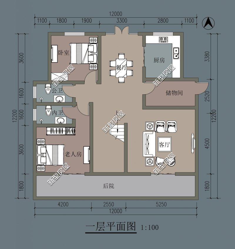 準備瞭25萬回農村蓋別墅，這6套圖紙，大傢看看哪套好？