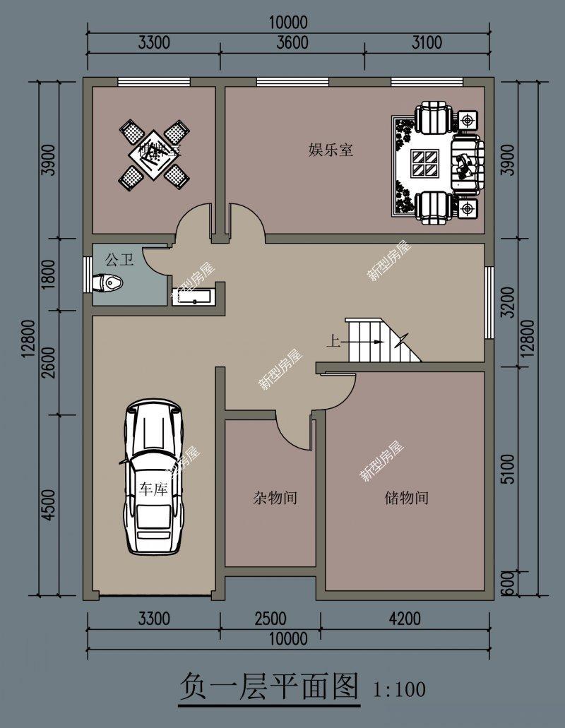 農村別墅想建得大氣，怎麼能少得瞭挑空客廳？這10套圖紙快收藏好