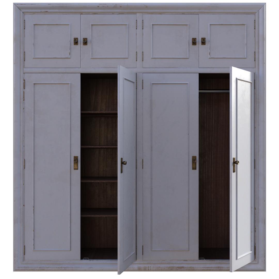 How to choose a wardrobe door? Flat door or carved door? The tablet is minimalist and elegant, with elegant and high-end carvings.