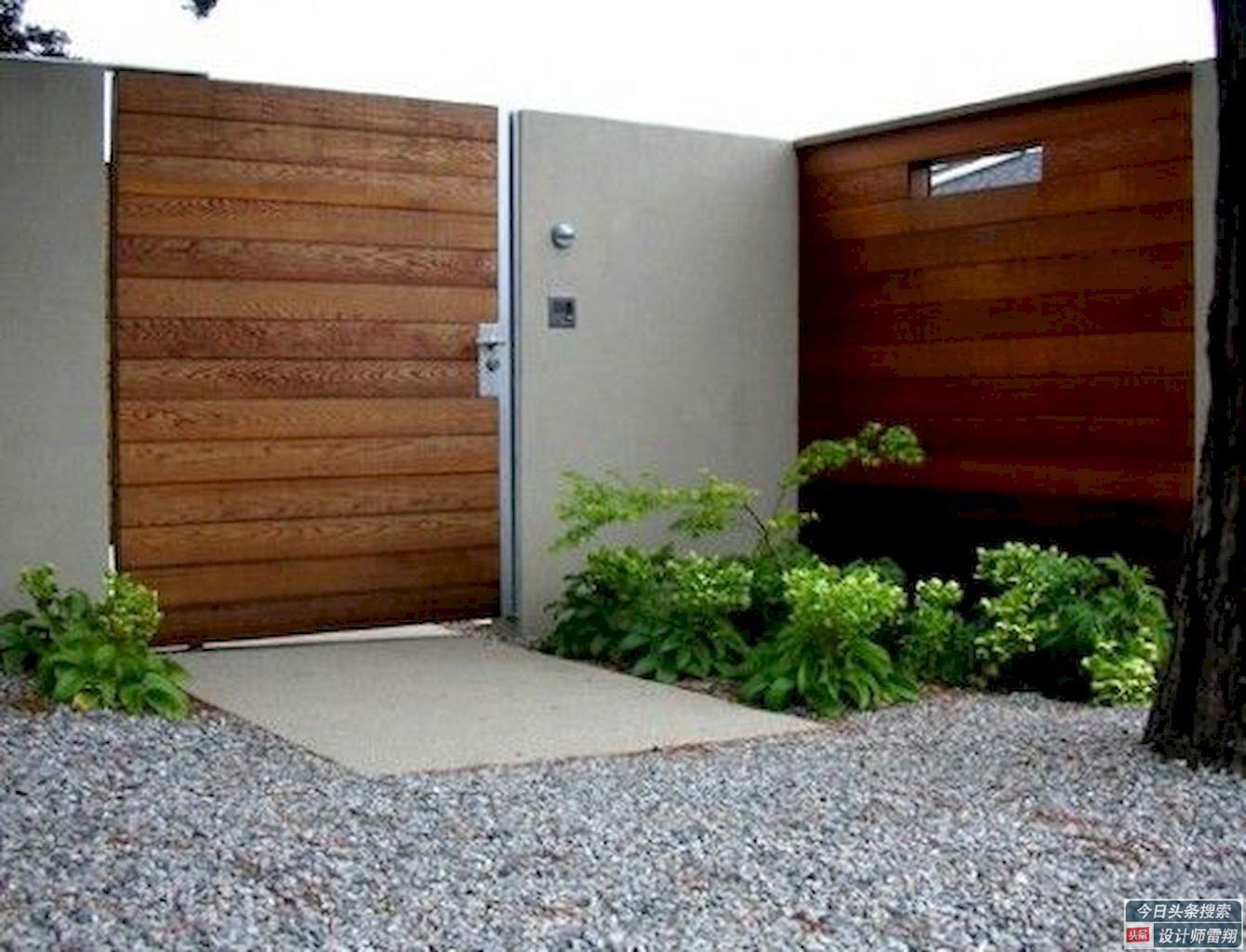 135 creative courtyard gates to share, say goodbye to the sameness and make your yard unique