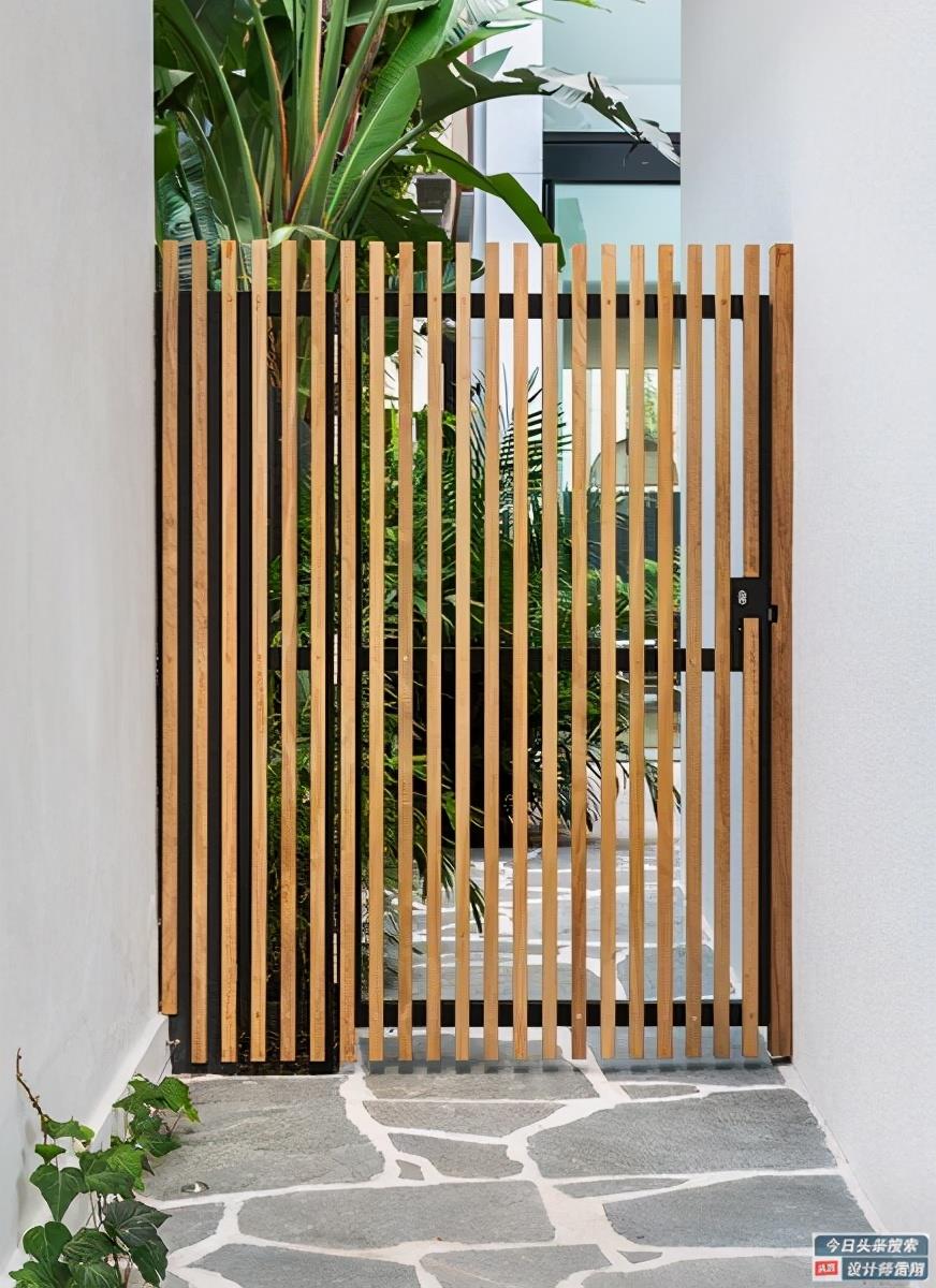 135 creative courtyard gates to share, say goodbye to the sameness and make your yard unique