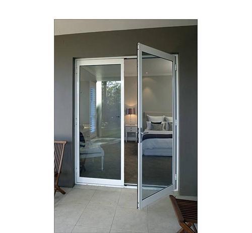 What is a swing door?