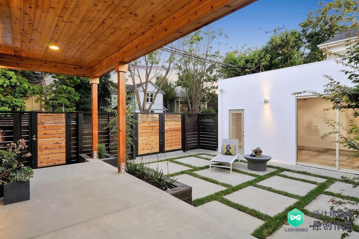 Courtyard design experience: How to make courtyard gates? Take a look at these 43 photos of real-life courtyard cases