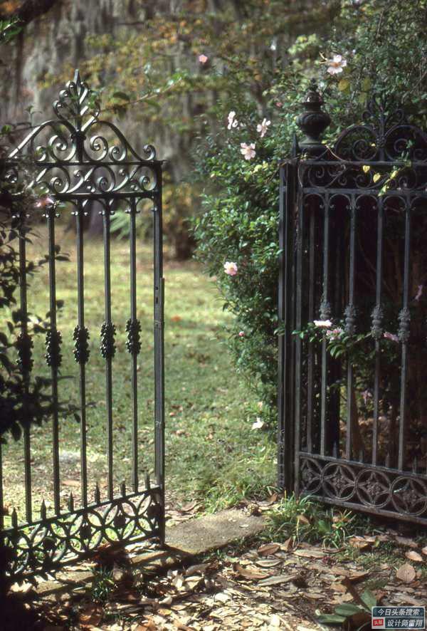 135 creative courtyard gates to share, say goodbye to the sameness and make your yard unique