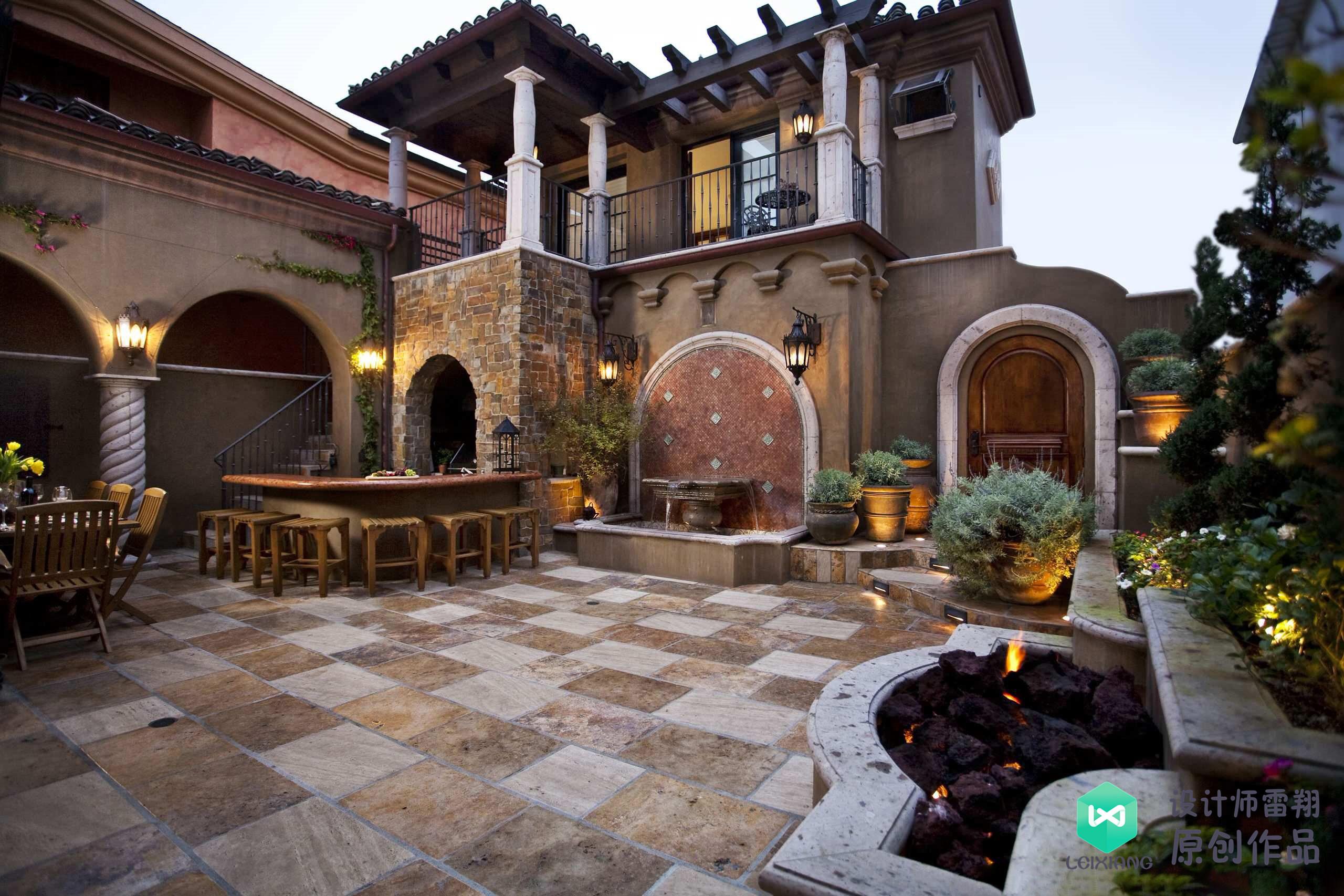 Courtyard design experience: How to make courtyard gates? Take a look at these 43 photos of real-life courtyard cases