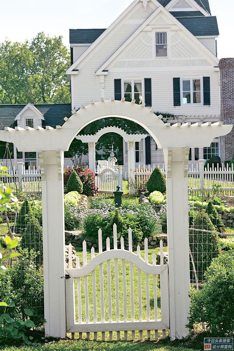 135 creative courtyard gates to share, say goodbye to the sameness and make your yard unique