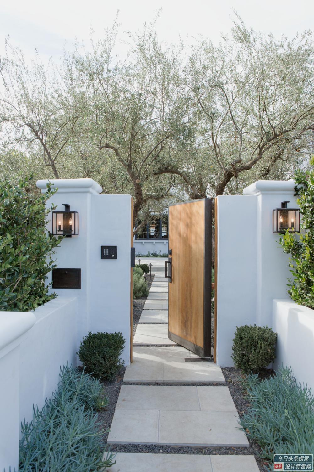 135 creative courtyard gates to share, say goodbye to the sameness and make your yard unique
