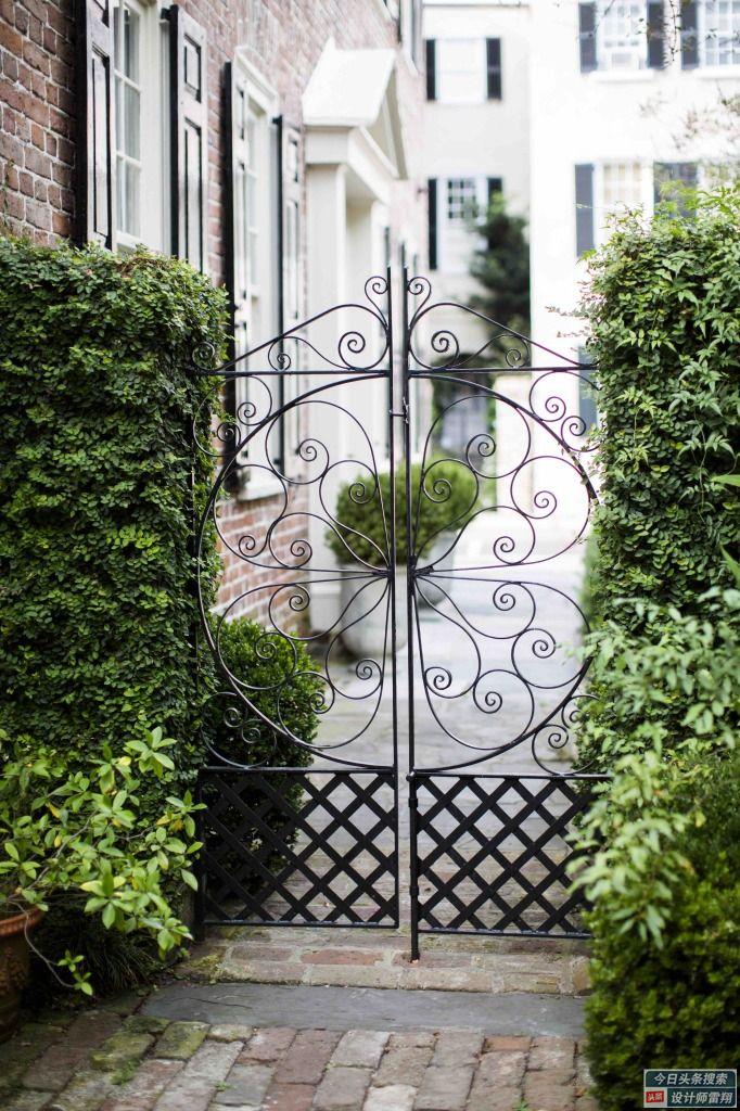 135 creative courtyard gates to share, say goodbye to the sameness and make your yard unique