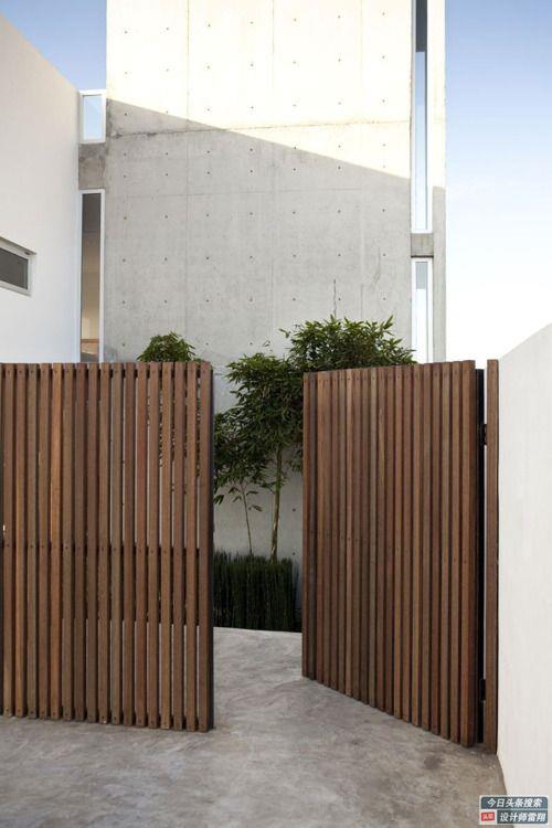 135 creative courtyard gates to share, say goodbye to the sameness and make your yard unique