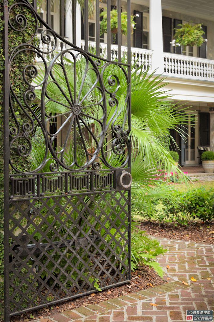 135 creative courtyard gates to share, say goodbye to the sameness and make your yard unique