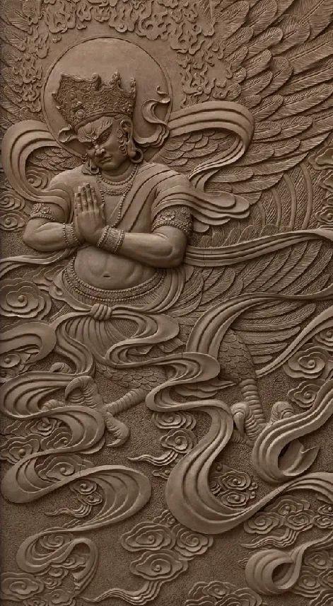 The birth of a bronze door handed down from ancient times