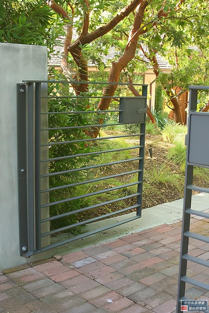 135 creative courtyard gates to share, say goodbye to the sameness and make your yard unique