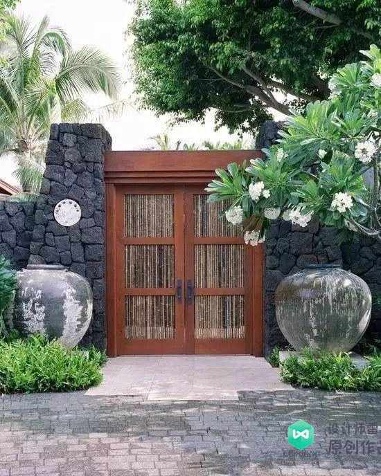 Courtyard design experience: How to make courtyard gates? Take a look at these 43 photos of real-life courtyard cases