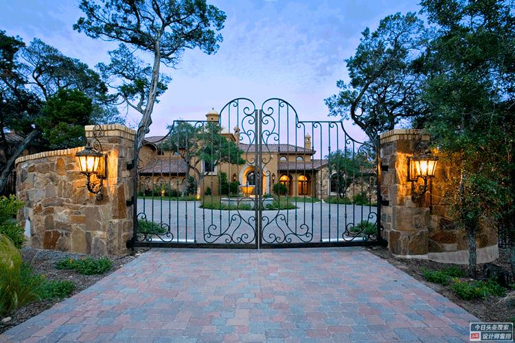 135 creative courtyard gates to share, say goodbye to the sameness and make your yard unique