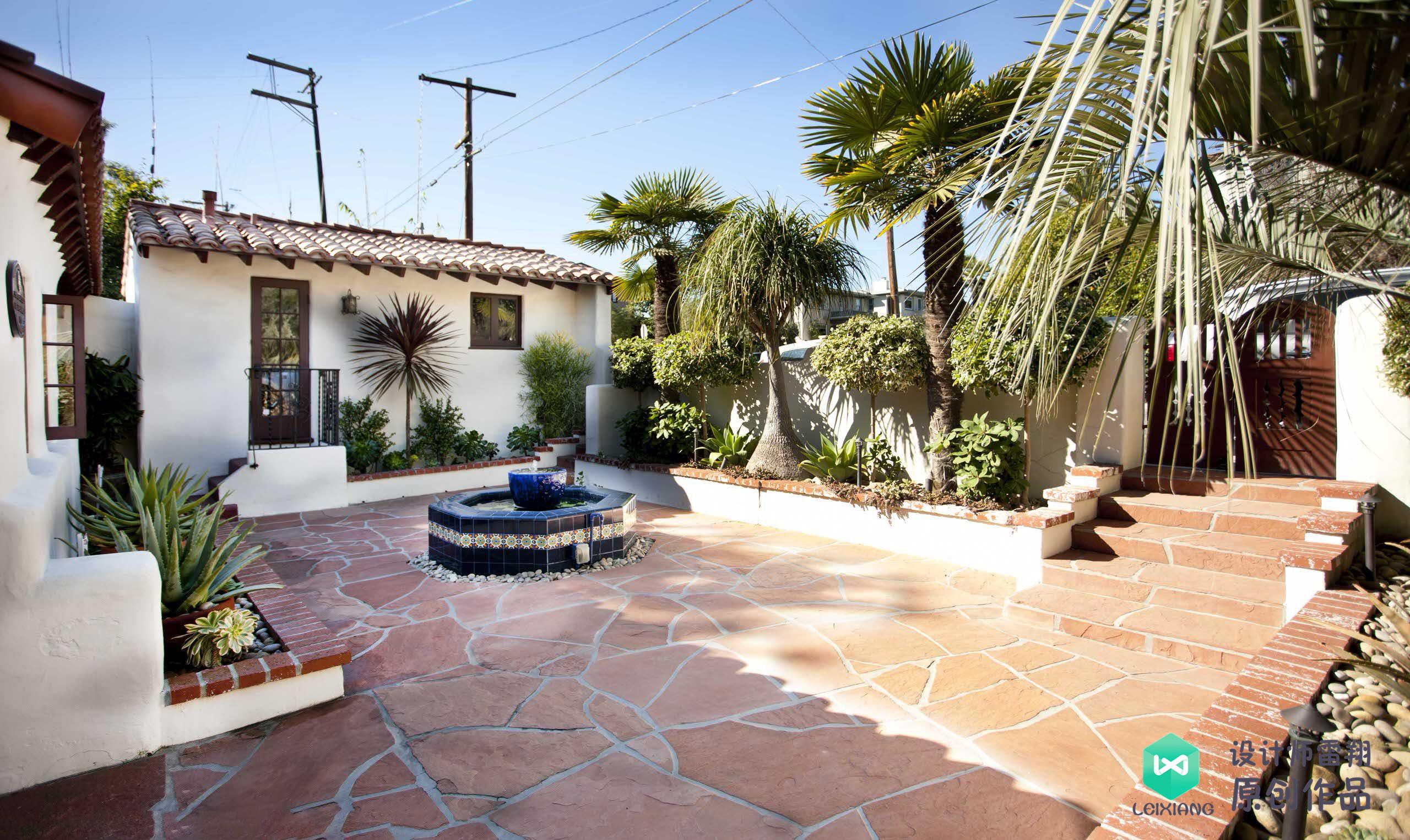 Courtyard design experience: How to make courtyard gates? Take a look at these 43 photos of real-life courtyard cases