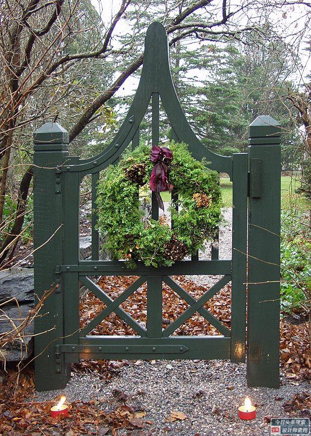 135 creative courtyard gates to share, say goodbye to the sameness and make your yard unique