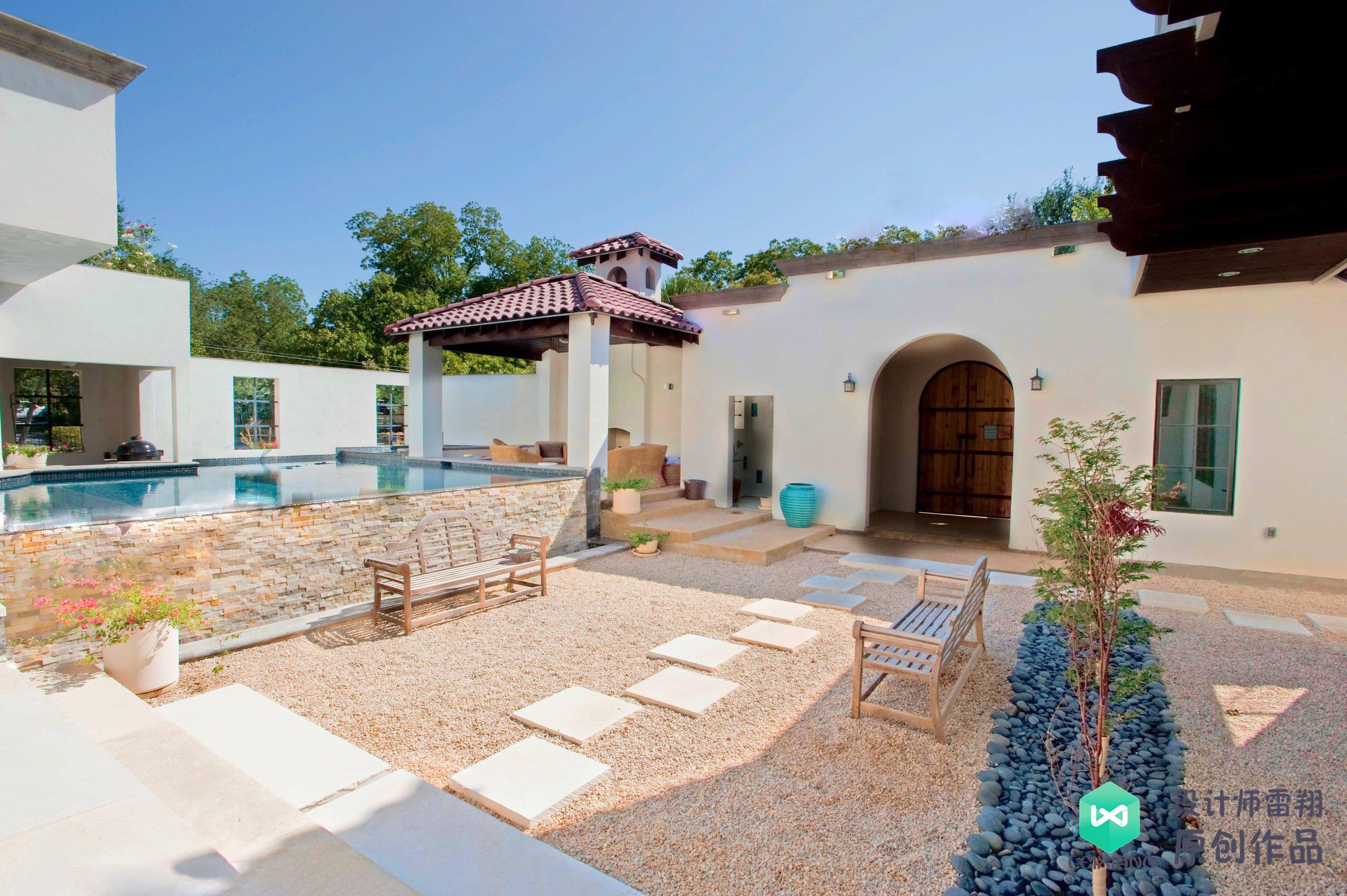 Courtyard design experience: How to make courtyard gates? Take a look at these 43 photos of real-life courtyard cases