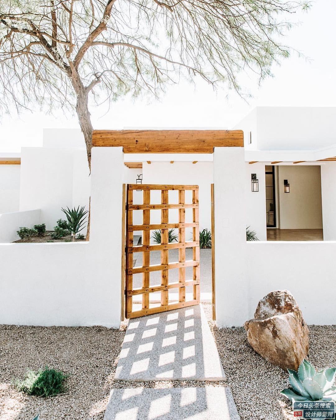 135 creative courtyard gates to share, say goodbye to the sameness and make your yard unique