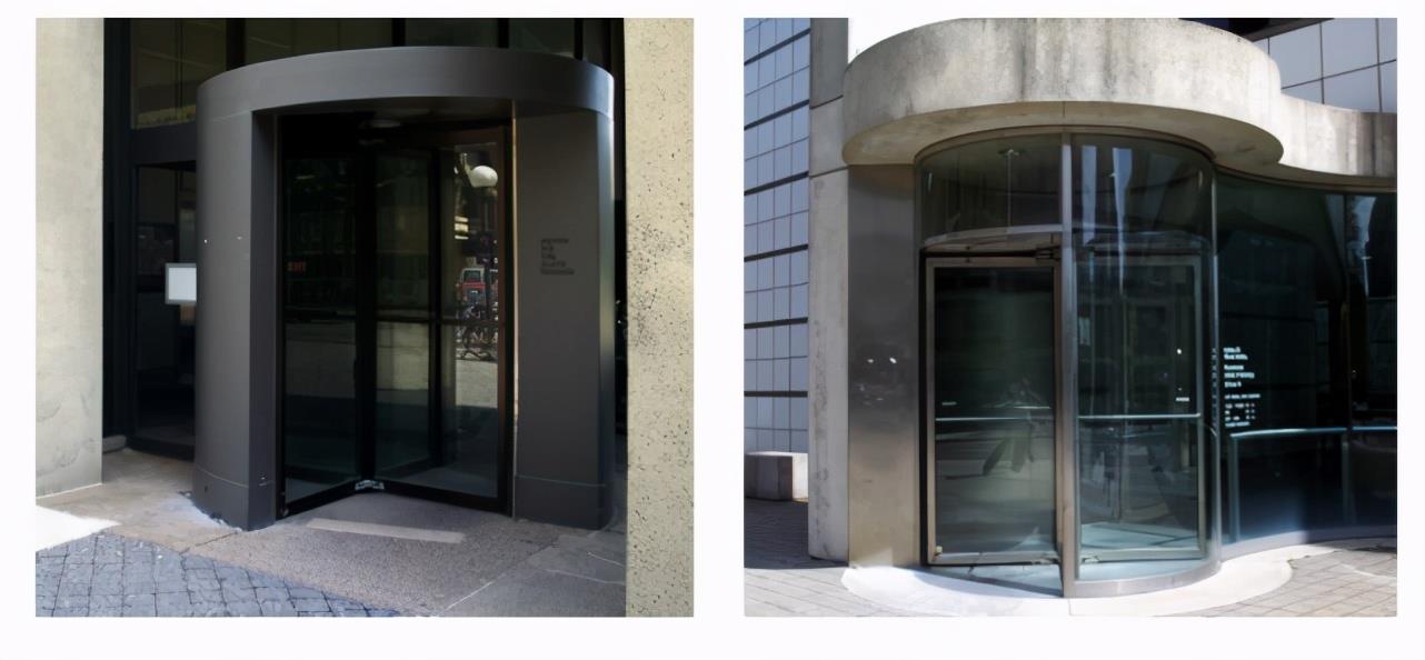 The revolving door of the building that cannot be accessed quickly may seem useless, but it is actually the king of design that saves the building.