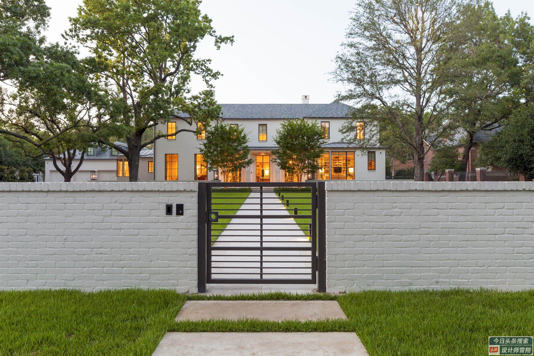 135 creative courtyard gates to share, say goodbye to the sameness and make your yard unique