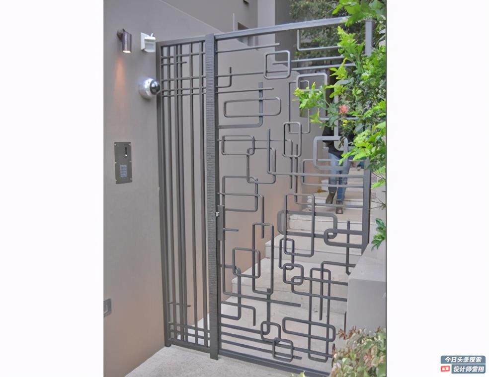 135 creative courtyard gates to share, say goodbye to the sameness and make your yard unique