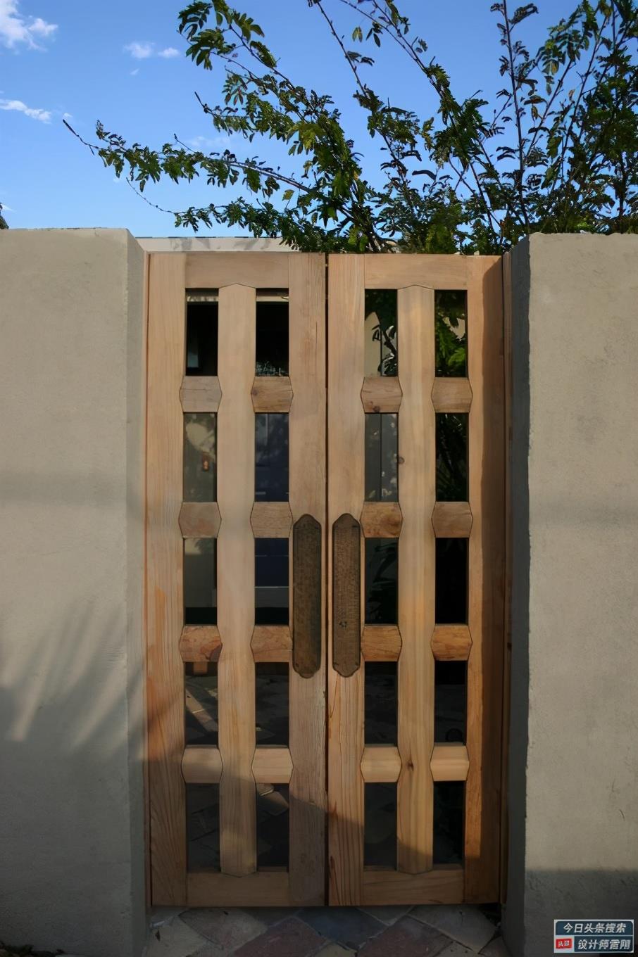 135 creative courtyard gates to share, say goodbye to the sameness and make your yard unique
