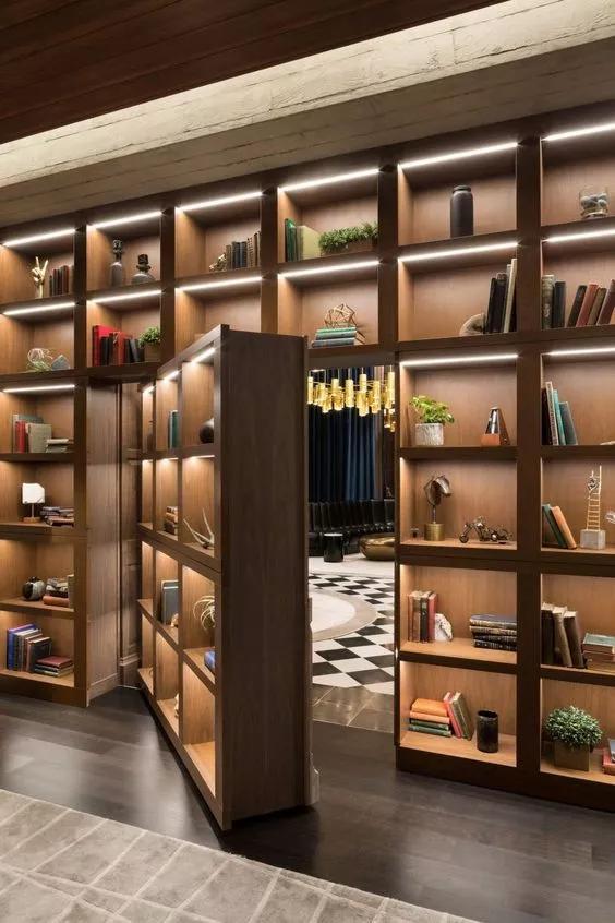 22 invisible door designs that double the appearance of your home