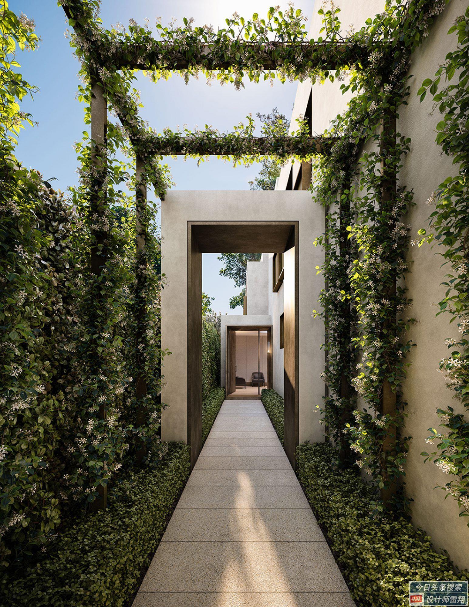135 creative courtyard gates to share, say goodbye to the sameness and make your yard unique