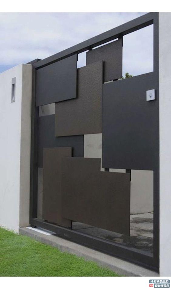 135 creative courtyard gates to share, say goodbye to the sameness and make your yard unique