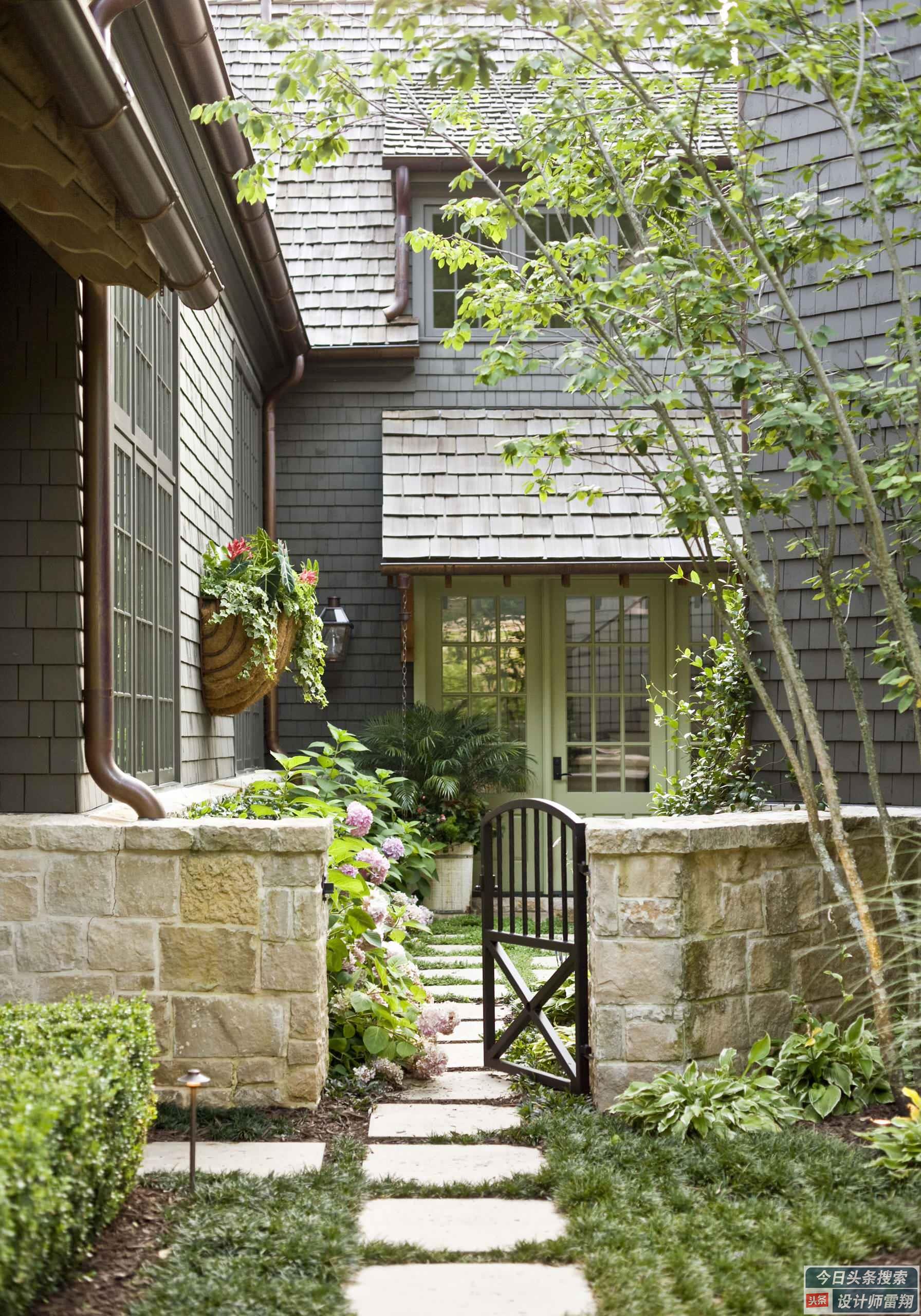 135 creative courtyard gates to share, say goodbye to the sameness and make your yard unique