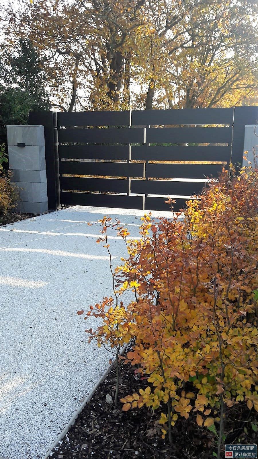 135 creative courtyard gates to share, say goodbye to the sameness and make your yard unique